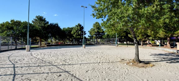Sand Volleyball Court at Aspen Peak, Henderson, NV