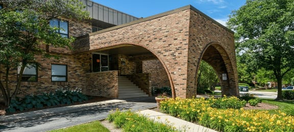 Willow Hill Entrance at Willow Hill Apartments, Justice, IL, 60458