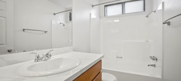 Master Bathroom in Sherman Oaks Two Bedroom Apartments