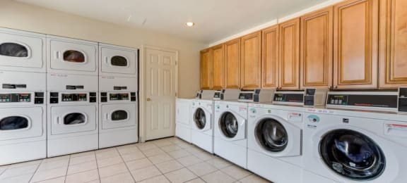Luxury Apartments for Rent in Canoga Park CA - Spacious Laundry Room Featuring Plenty of Washer and Dryer