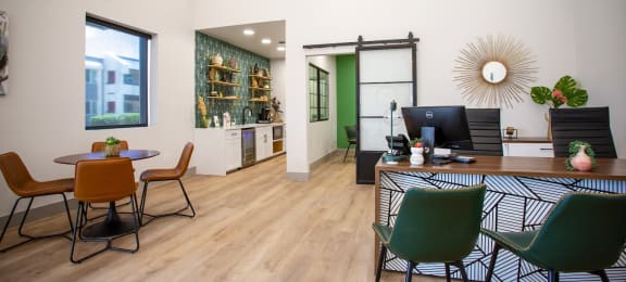 Remodeled Leasing Officeat The Vintage Apartments, Tucson, AZ