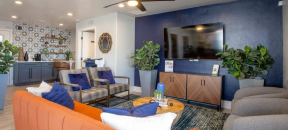 Newly remodeled leasing office at Ascent on Pantano, Tucson, AZ