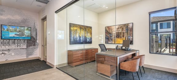 Leasing office  at Ascent North Scottsdale, Arizona