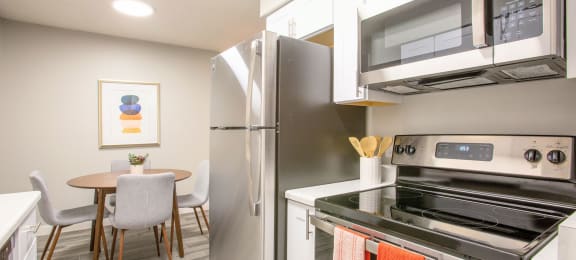 Kitchen And Dining at Ascent on Pantano, Tucson, 85710