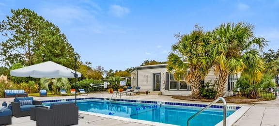 take a dip in the resort style pool at Planters Trace, Charleston, SC 29414