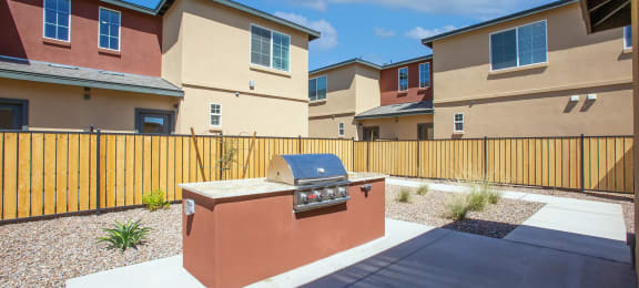 BBQ Grill at San Stefano Townhomes