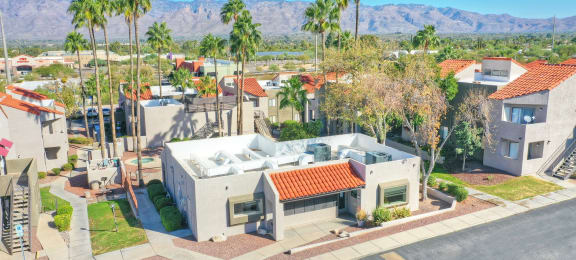 Community aerial view at Ten50 Apartments in Tucson AZ November 2020 (7)
