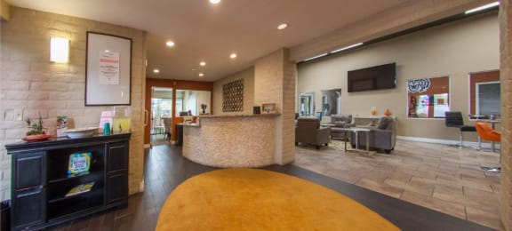 Leasing Office at Mission Palms Apartments in Tucson, AZ