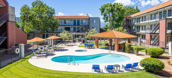 Pool Exterior at Sky Island Apartments in Sierra Vista Arizona