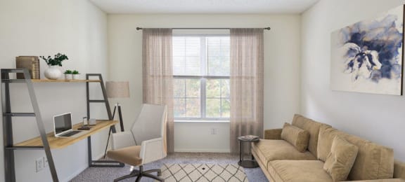 second Large Comfortable Bedrooms at Town Walk at Hamden Hills, Connecticut