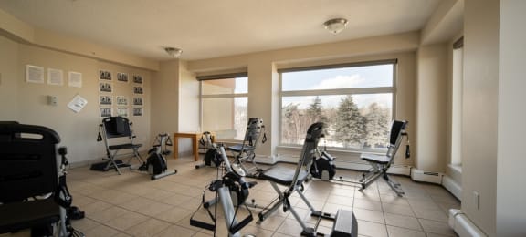 workout room for active living