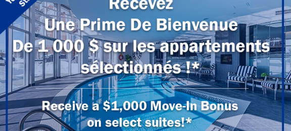 receive a 1000 move in bonus on select suites in your hotel room