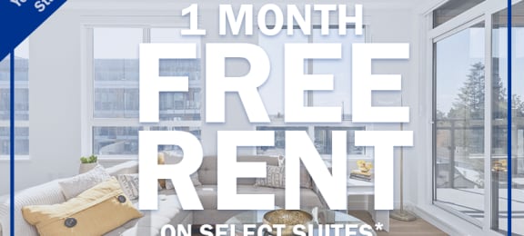 One Month Free Rent at Lynnmour Apartments in North Vancuver in BC