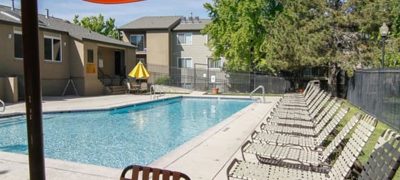 Pool With Sundeck at Crossroads Apartments, West Valley, UT, 84119