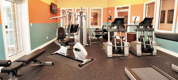 Fitness Center with Cardio Machines