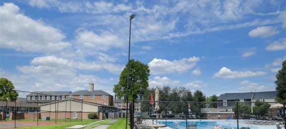 Community pool and grounds.