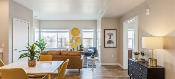 Open Layout at Parq Crossing Apartments