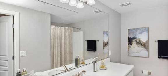 Bathroom at Azure Apartment Homes