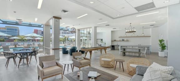 Resident Lounge at Domain San Diego