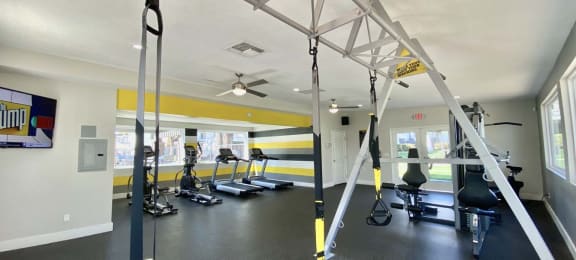 Modern Fitness Center at Monte Vista Apartment Homes, California, 91750