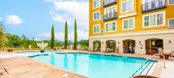 Swimming Pool at The Villagio Apartments, North Carolina, 28303 