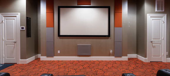 Movie Theatre at The Villagio Apartments, North Carolina, 28303