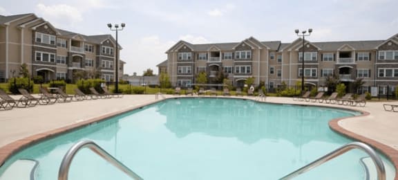 Swimming Pool at Stone Gate Apartments, Spring Lake, NC, 28390