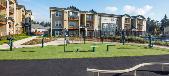 play area near grass