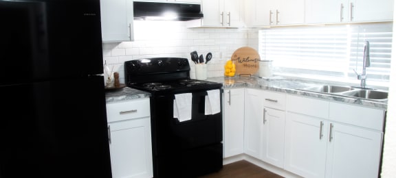 The Element at River Pointe apartments in Jacksonville Florida photo of kitchen