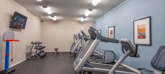 The Element at River Pointe apartments in Jacksonville Florida photo of fitness center