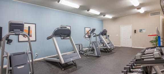 The Element at River Pointe apartments in Jacksonville Florida photo of fitness center