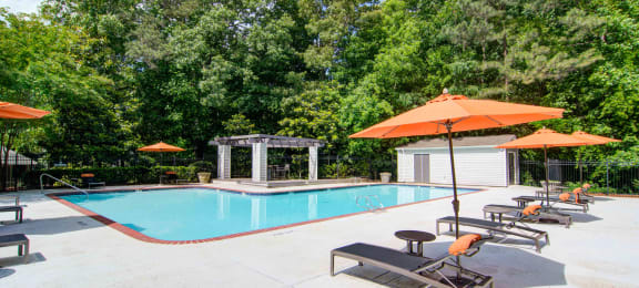 Place at Midway Douglasville GA apartments photo of  sparkling pool
