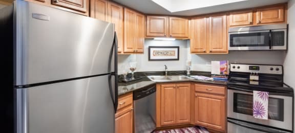 Upgraded Kitchens with cabinets at Versailles on the Lakes Oakbrook*, Oakbrook Terrace, Illinois