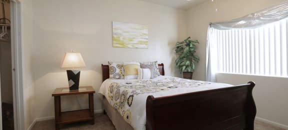 Springhill bedroom with nice natural lighting and carpet flooring