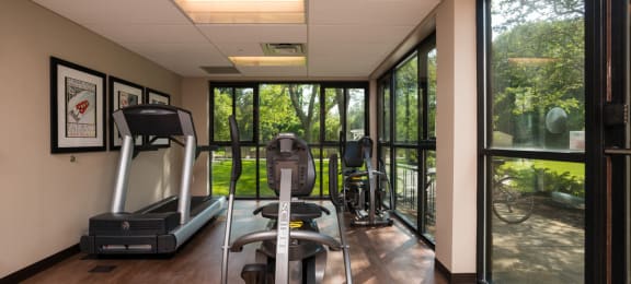 Fitness Center at Ohav Sholom Apartments in Albany, NY.
