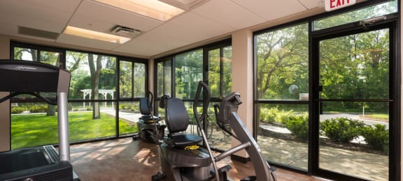 Fitness Center at Ohav Sholom Apartments in Albany, NY.