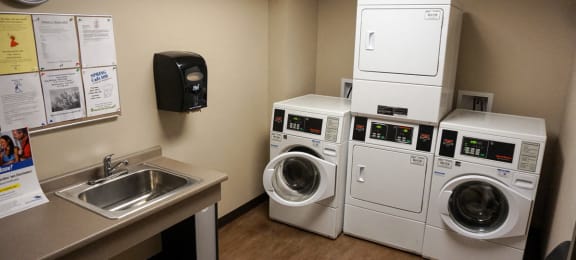 Laundry Suite at Ohav Sholom Apartments in Albany, NY.