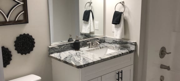 Luxurious Bathroom  at Highland Hills Apartments, Grovetown, Georgia
