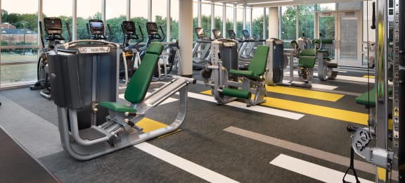Fitness Area at The Pearl, Silver Spring, Maryland