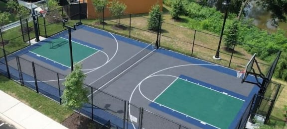 sport court basketball court
