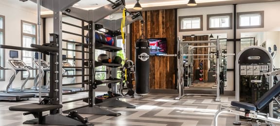 Two Level Fitness Center at Retreat at Ironhorse, Franklin, 37069