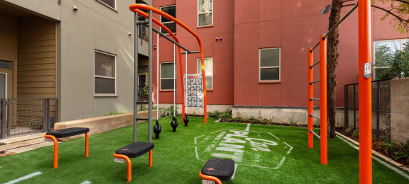 playgrounds at the grove at at  The Can Plant Residences at Pearl, San Antonio, TX 78215
