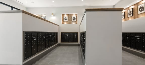 a view of the wine cellar from the stairs