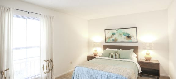 Furnished Bedroom  at The Ridge Overland Park, Overland Park