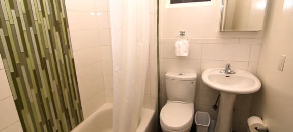 Updated Bathrooms at The Cornelia Suites, San Francisco, 94109