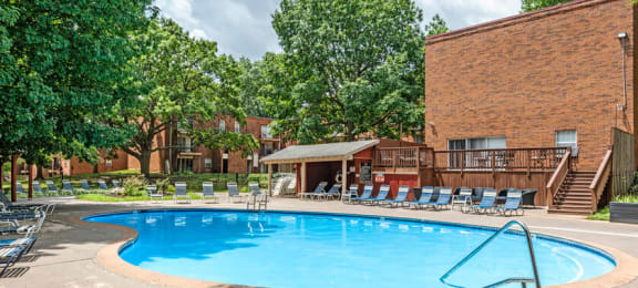 Northside Pool at Coach House Apartments, Kansas City, MO, 64131