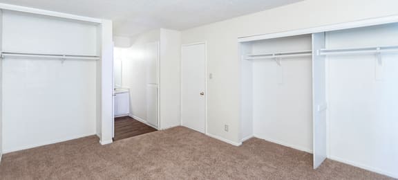 Bedroom at Woodcreek Apartments in Las Vegas NV