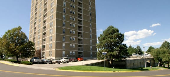 high rise living  Ridgemoor Apartment Homes in Lakewood, CO