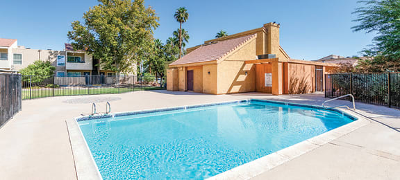 Pool at Woodcreek Apartments in Las Vegas NV