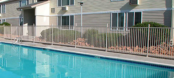 Pool at Ridgemoor Apartments in Lakewood, CO